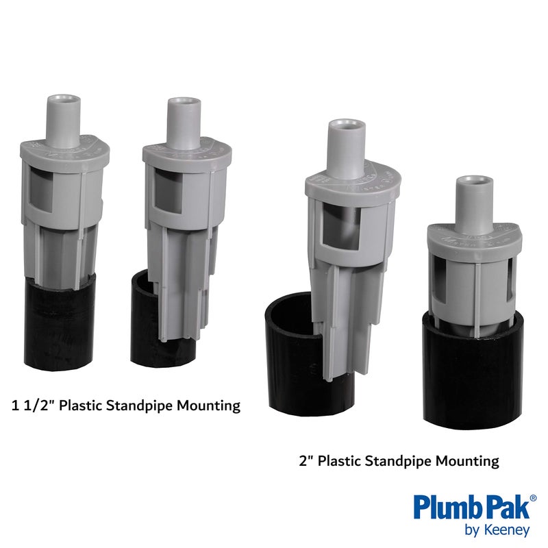 Plumb Pak PP855-69 2 in. Plastic Water Softener Air Gap for Standpipes - Image 2